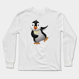 Penguin - Cute Long Sleeve T-Shirt